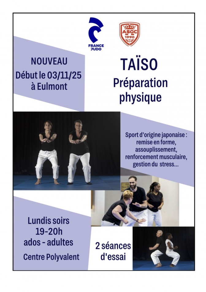 Image de l'actu 'Nouveau : Taïso !'